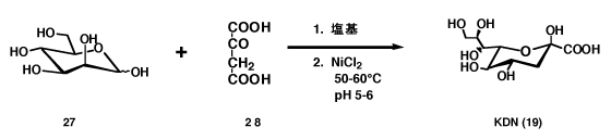 図-１２　D-マンノースからKDNの合成